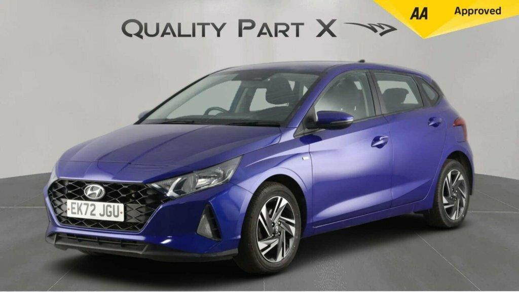 Hyundai I20 Hatchback EK72JGU Blue #3