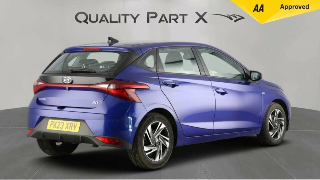 Hyundai I20 Hatchback PX23XRV Blue #5