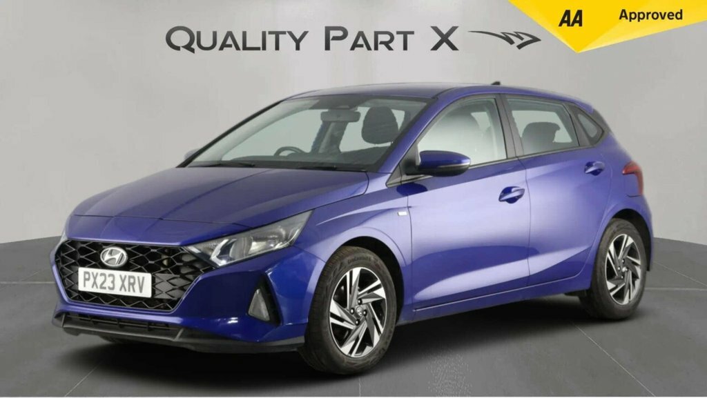 Hyundai I20 Hatchback PX23XRV Blue #3