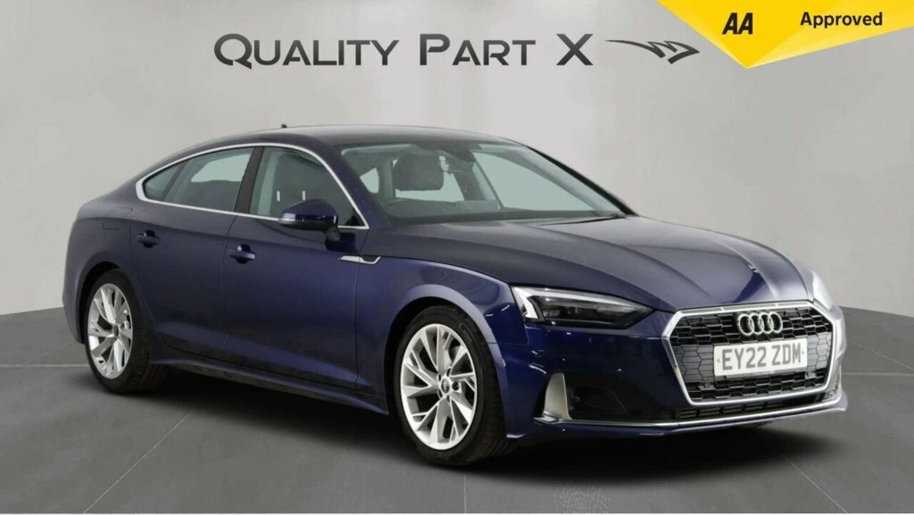 Audi A5 Hatchback EY22ZDM Blue