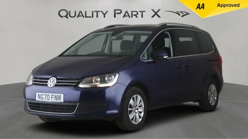 Volkswagen Sharan Mpv Blue #2