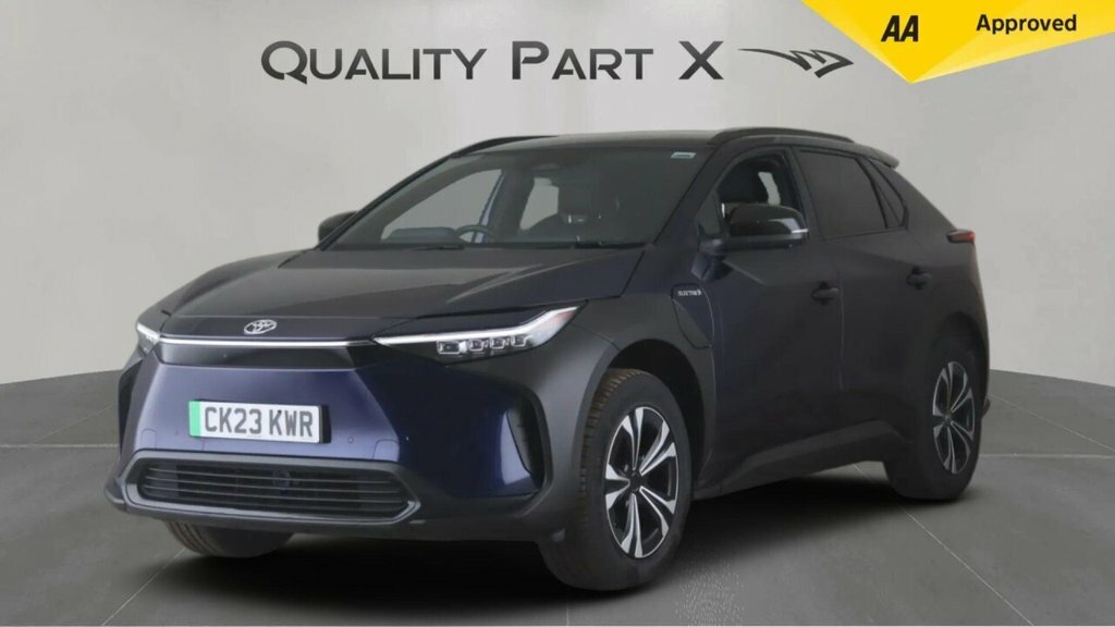 Toyota bZ4X Suv Blue #3