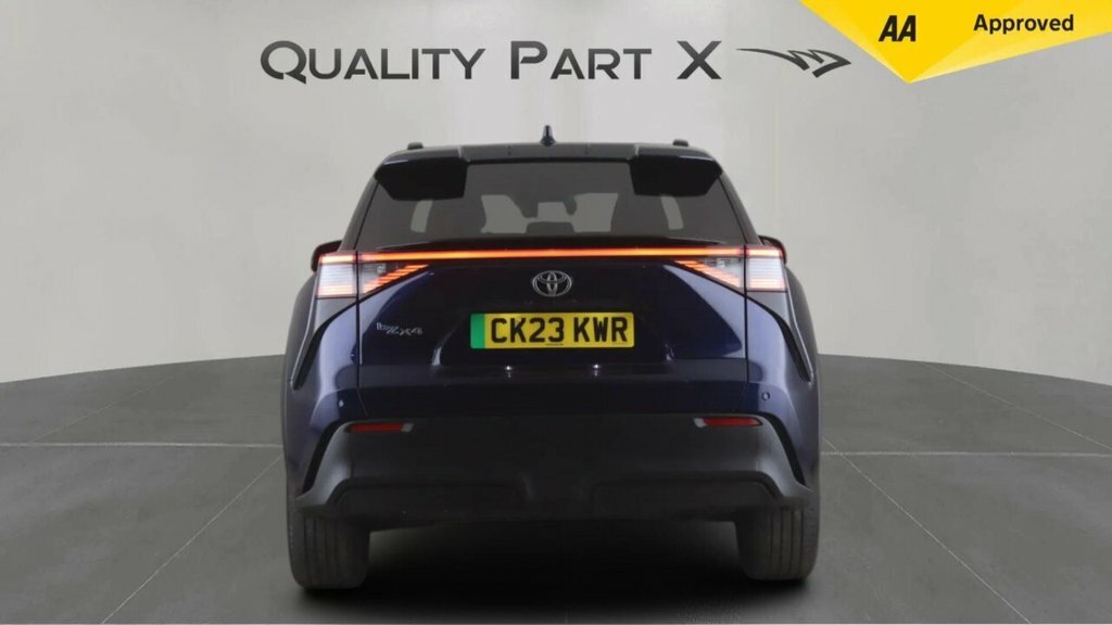 Toyota bZ4X Suv Blue #6