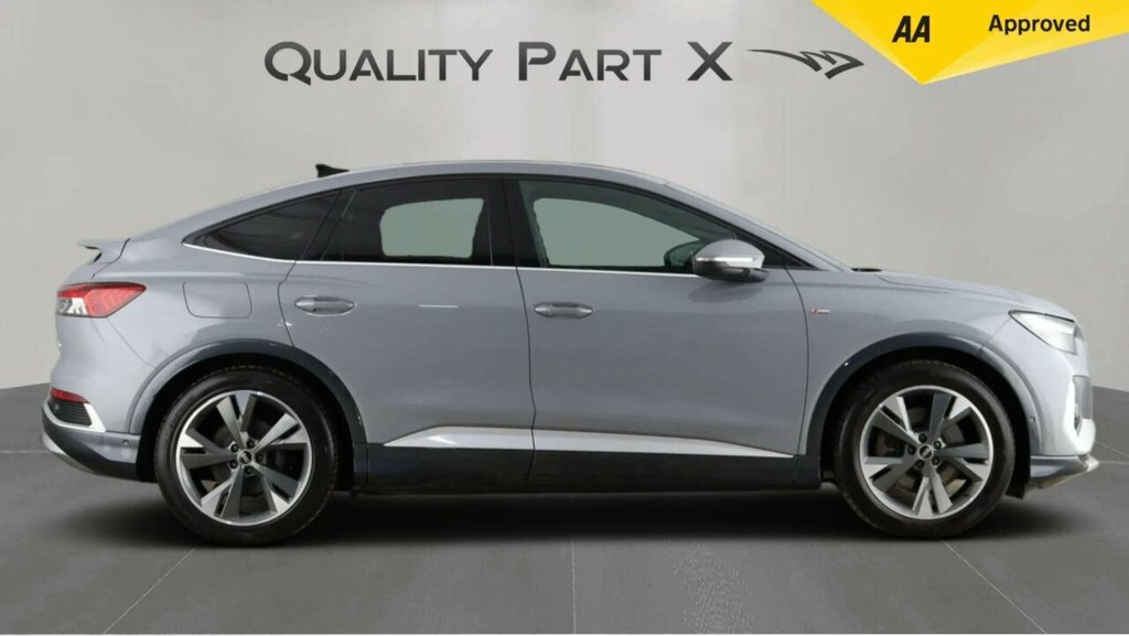 Audi Q4 E Tron Suv Grey #2