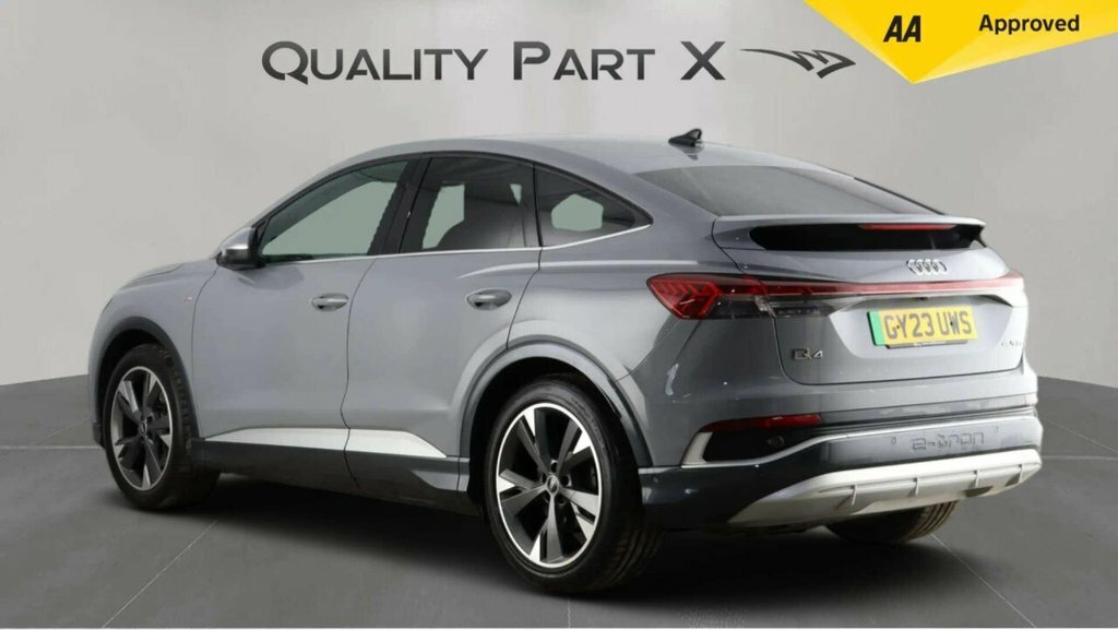 Audi Q4 E Tron Suv Grey #6