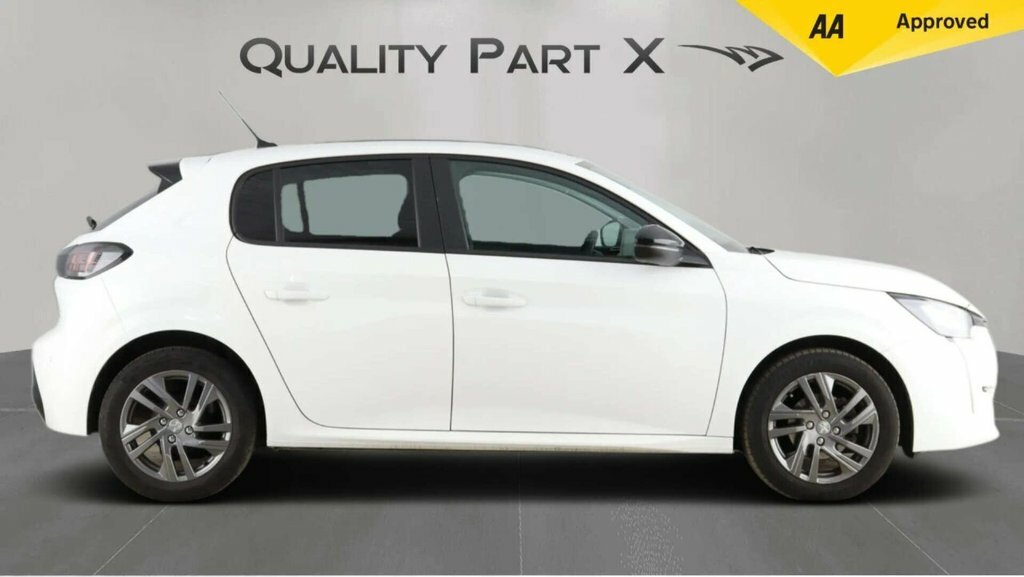 Peugeot 208 Hatchback ML72RLV White #2