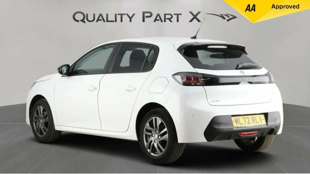 Peugeot 208 Hatchback ML72RLV White #5