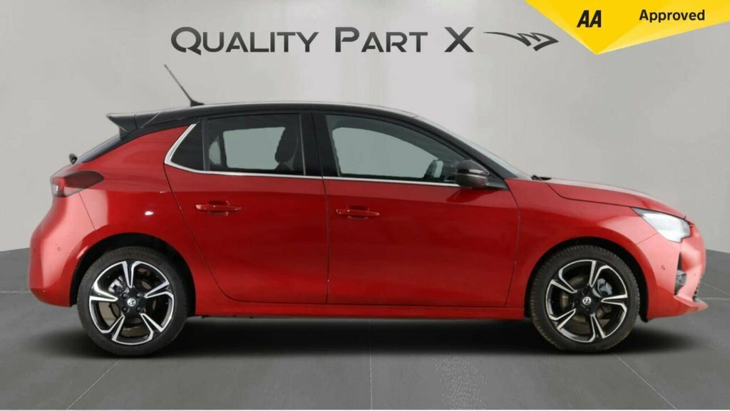 Vauxhall Corsa Hatchback YO72FHL Red #4