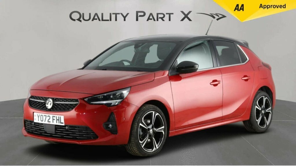 Vauxhall Corsa Hatchback YO72FHL Red #3