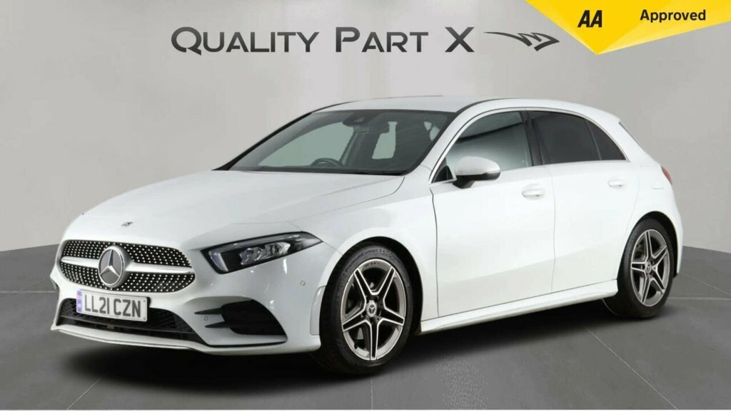 Mercedes-Benz A Class Hatchback LL21CZN White #3