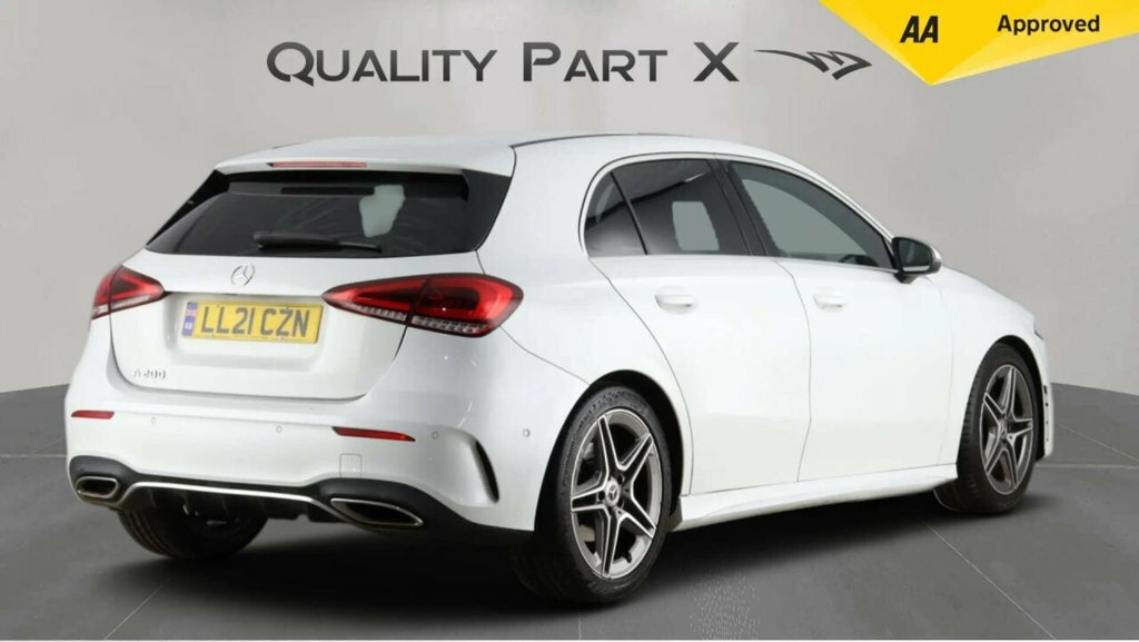 Mercedes-Benz A Class Hatchback LL21CZN White #5