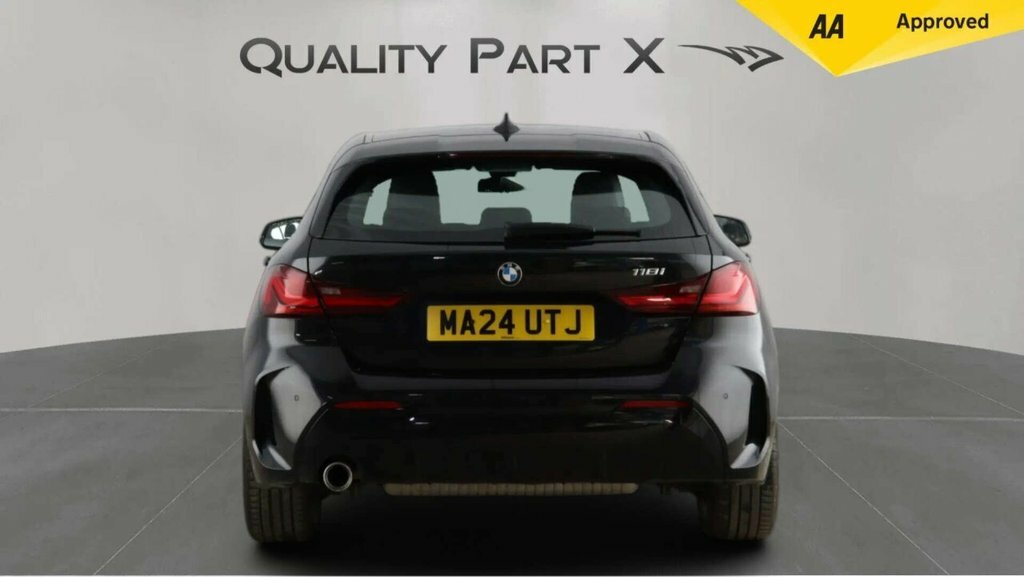 BMW 1 Series Hatchback MA24UTJ Black #6