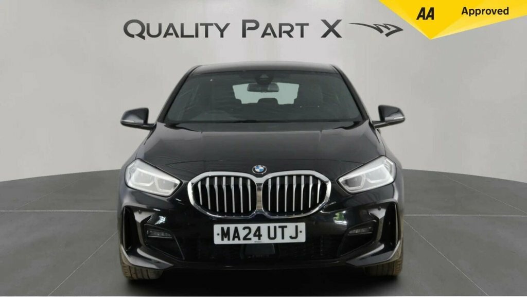 BMW 1 Series Hatchback MA24UTJ Black #2