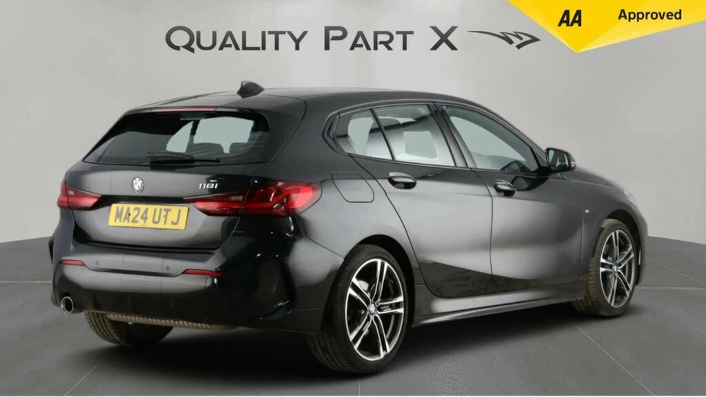 BMW 1 Series Hatchback MA24UTJ Black #5
