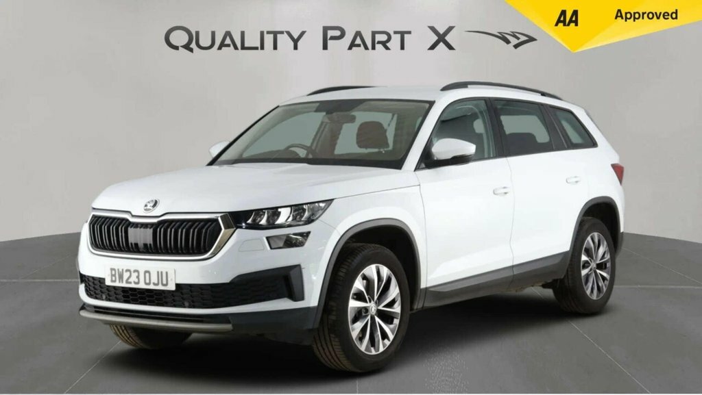 Skoda Kodiaq Suv White #3
