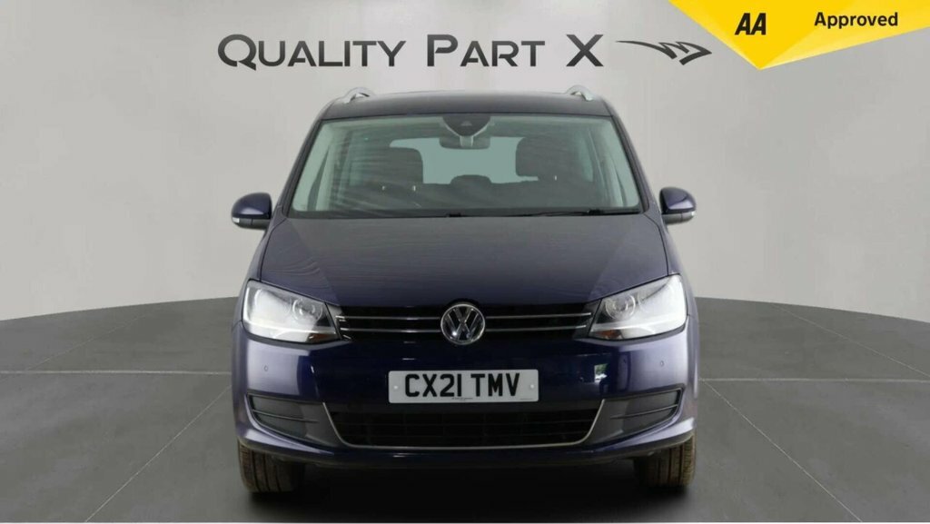 Volkswagen Sharan Mpv Blue #2
