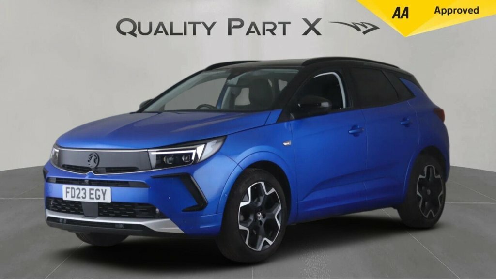 Vauxhall Grandland Suv FD23EGY Blue #3