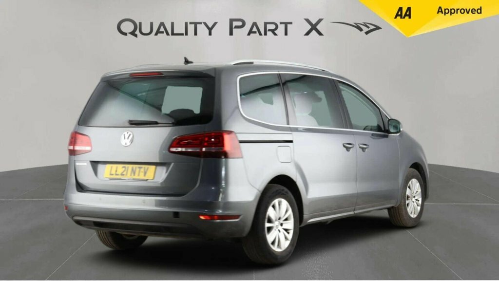 Volkswagen Sharan Mpv Grey #5