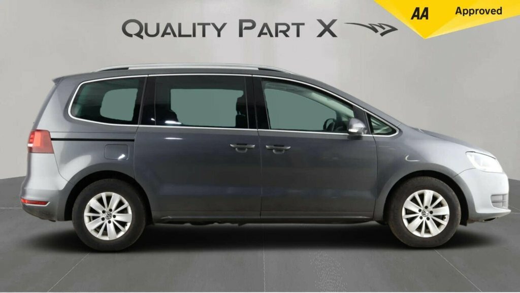 Volkswagen Sharan Mpv Grey #4