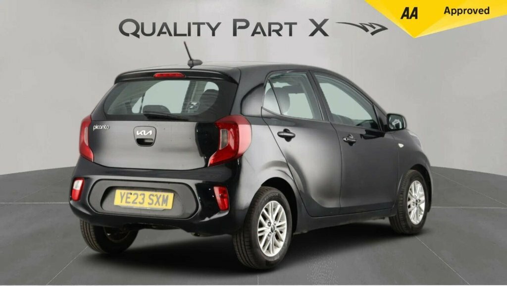 Kia Picanto Hatchback Black #5