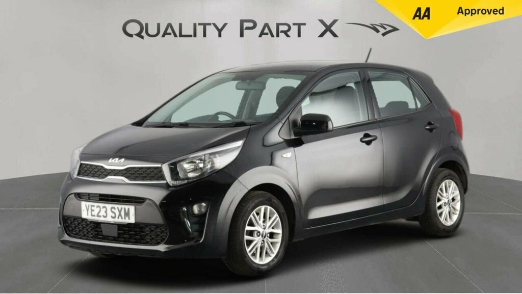 Kia Picanto Hatchback Black #3