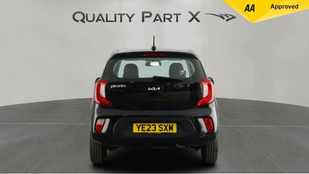 Kia Picanto Hatchback Black #6