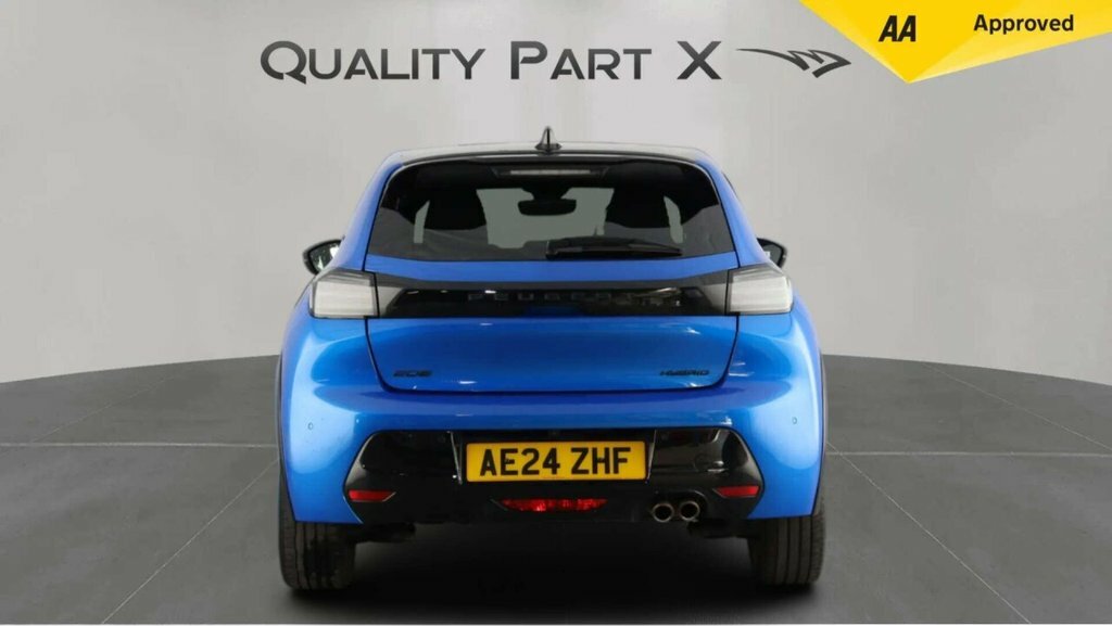 Peugeot 208 Hatchback Blue #5