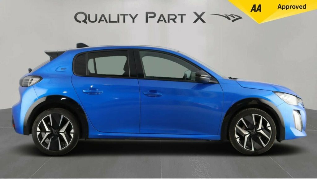 Peugeot 208 Hatchback Blue #4
