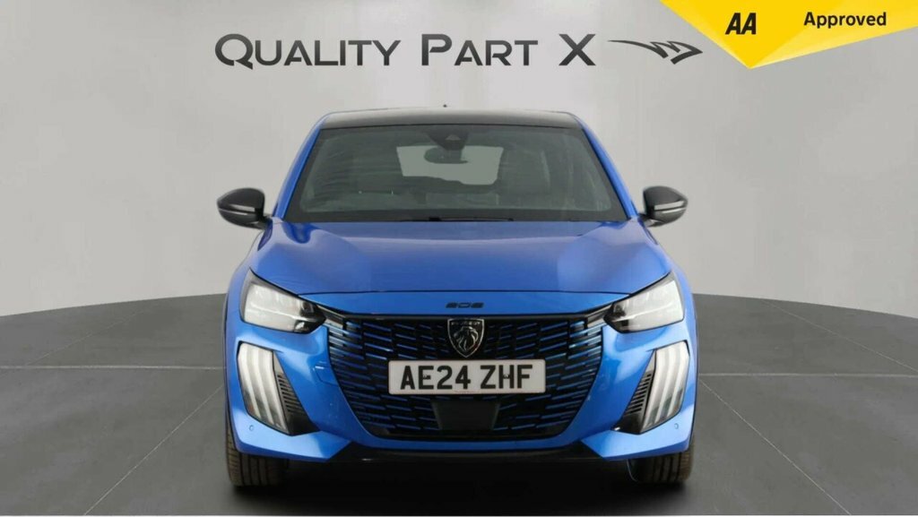 Peugeot 208 Hatchback Blue #2