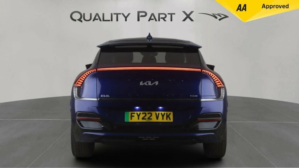 Kia EV6 Hatchback Blue #6