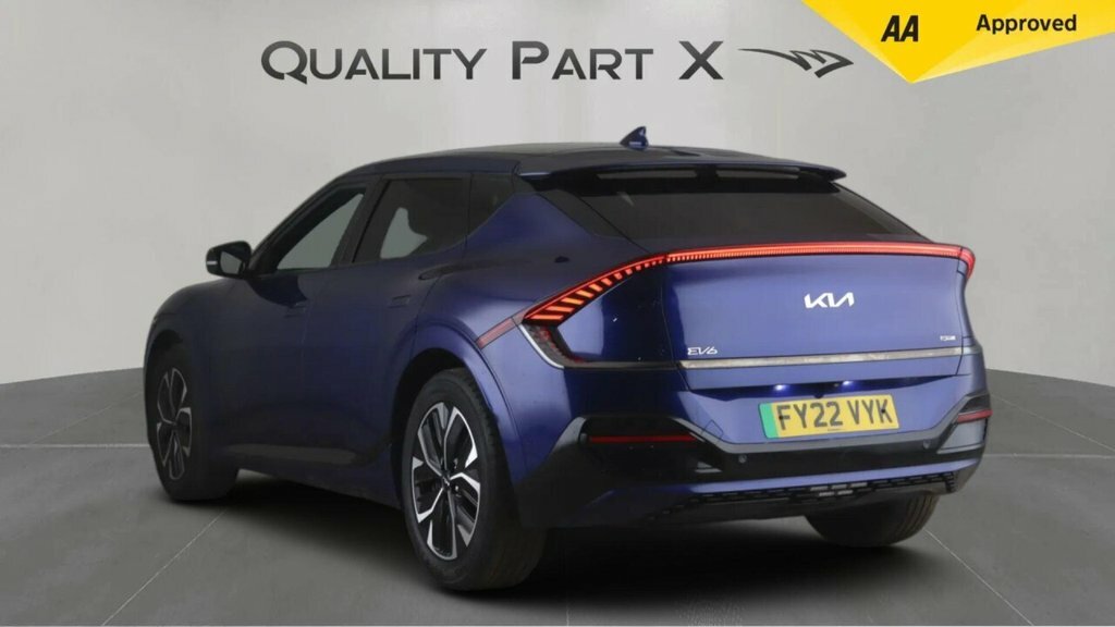 Kia EV6 Hatchback Blue #5