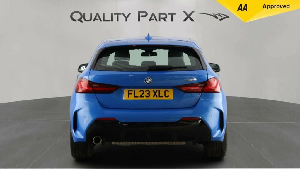 BMW 1 Series Hatchback FL23XLC Blue #6