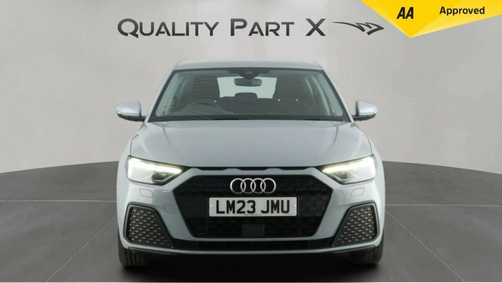 Audi A1 Hatchback LM23JMU Grey #2