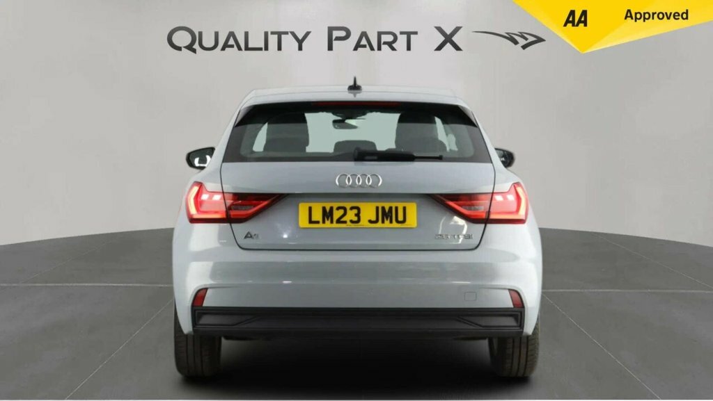 Audi A1 Hatchback LM23JMU Grey #6