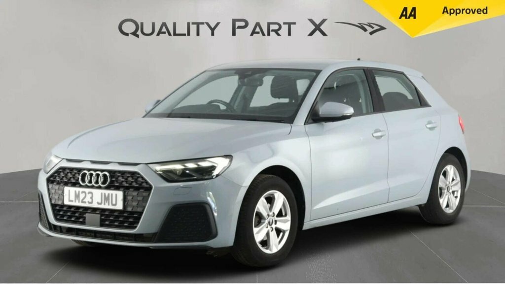 Audi A1 Hatchback LM23JMU Grey #3