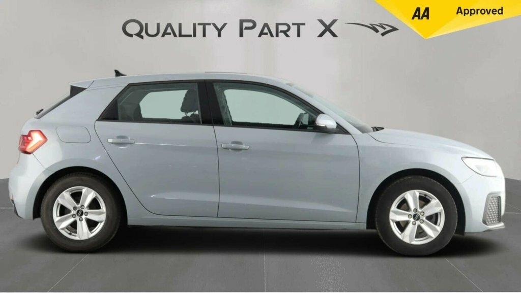 Audi A1 Hatchback LM23JMU Grey #4