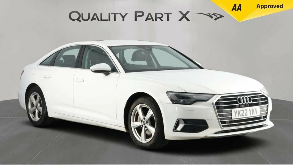 Audi A6 Saloon Saloon White