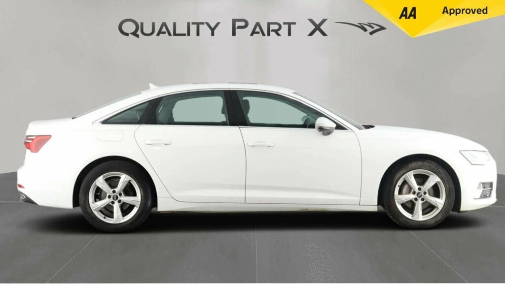 Audi A6 Saloon Saloon White #2