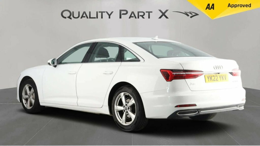 Audi A6 Saloon Saloon White #6