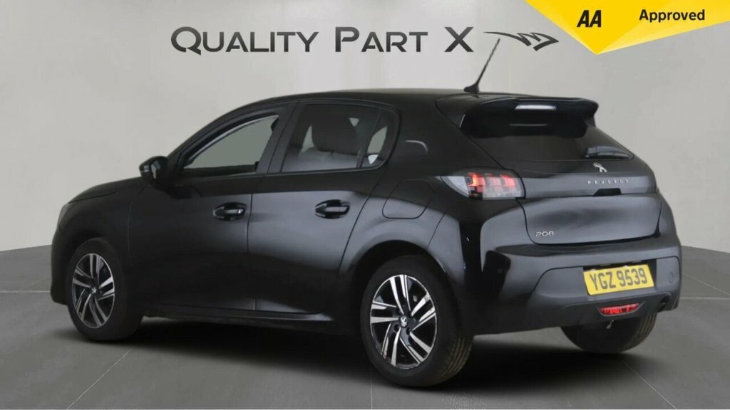 Peugeot 208 Hatchback YGZ9539 Black #5