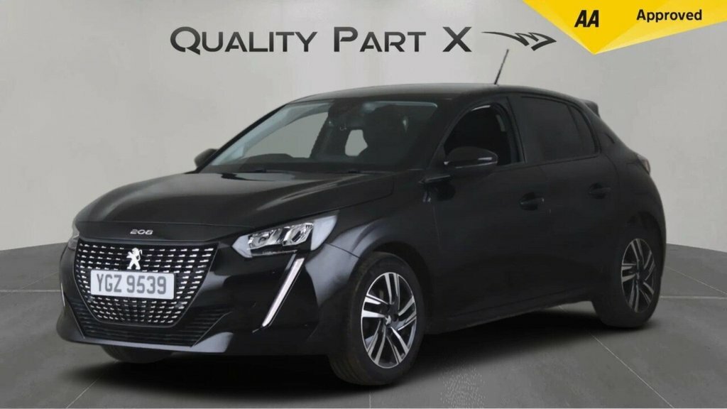 Peugeot 208 Hatchback YGZ9539 Black #3