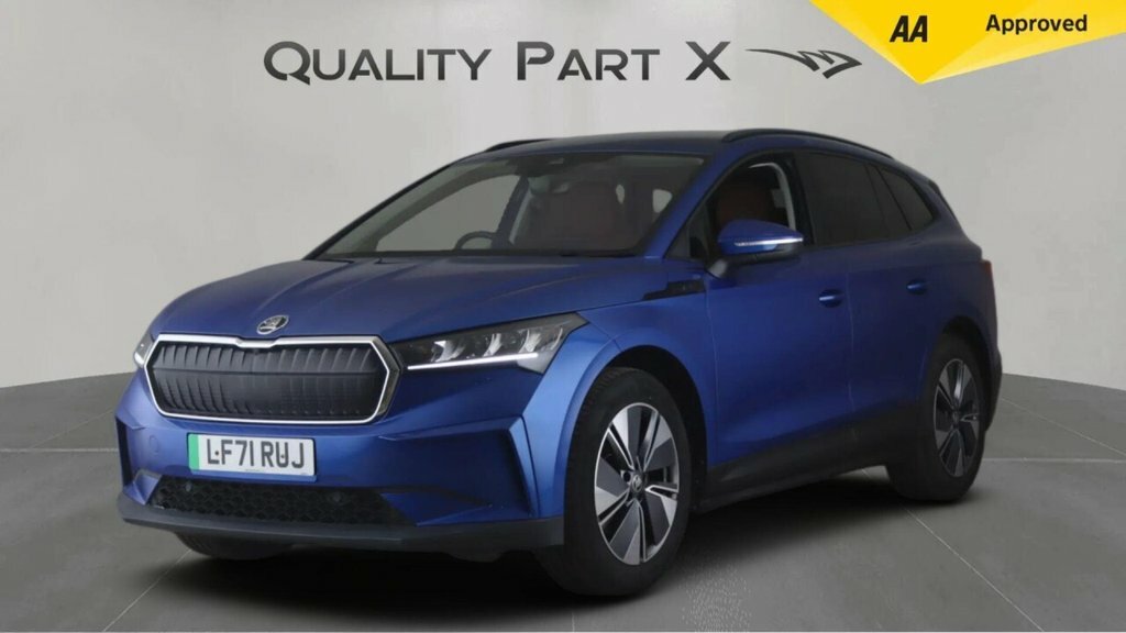 Skoda ENYAQ Suv Blue #3