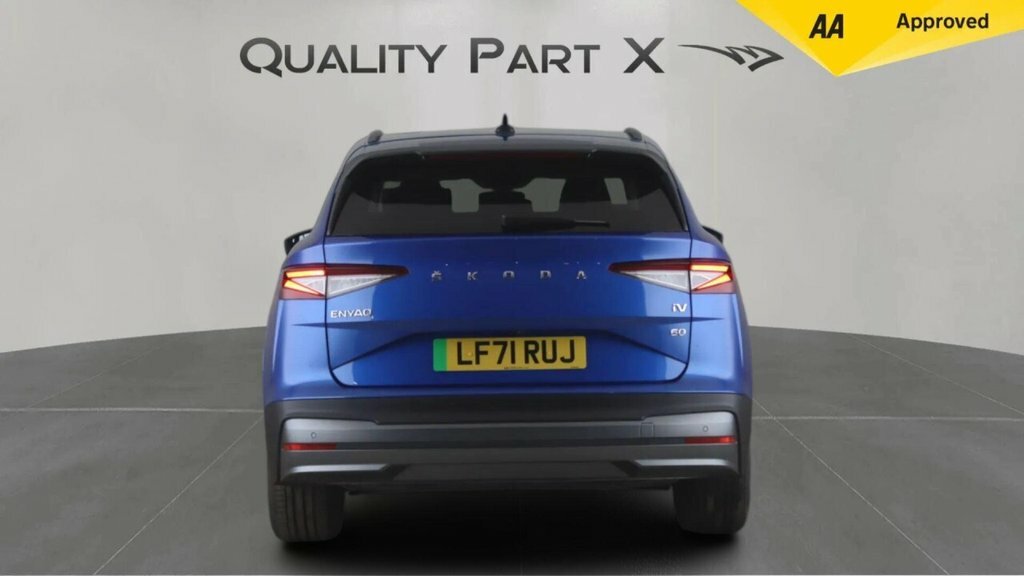 Skoda ENYAQ Suv Blue #6