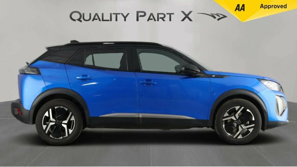 Peugeot e-2008 Suv Blue #4