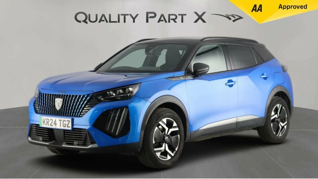 Peugeot e-2008 Suv Blue #3