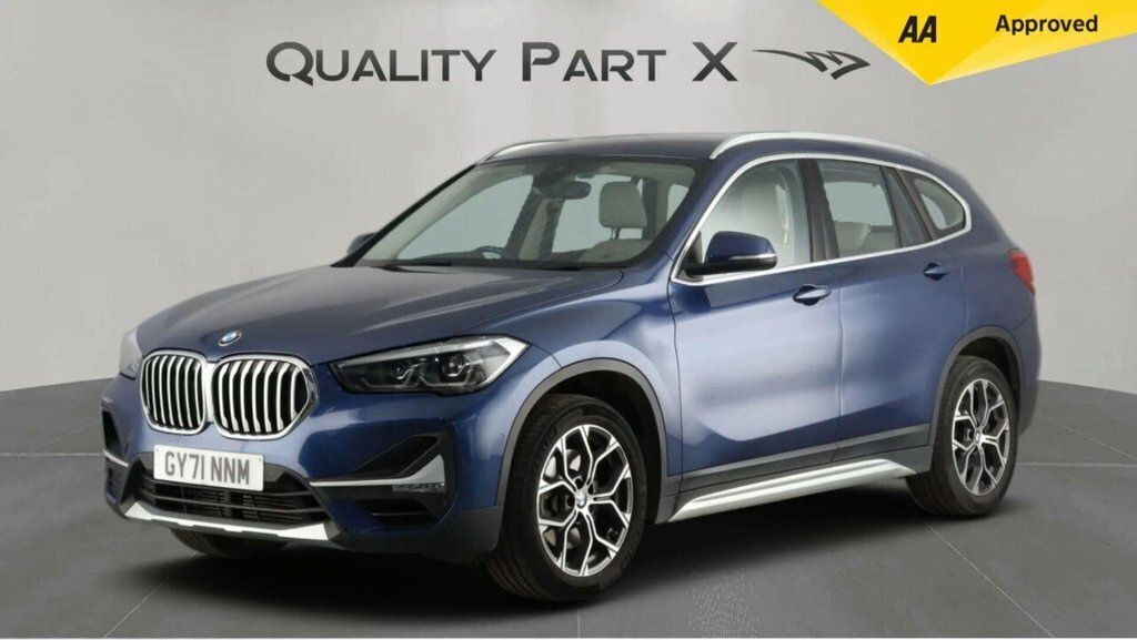 BMW X1 Suv Blue #3