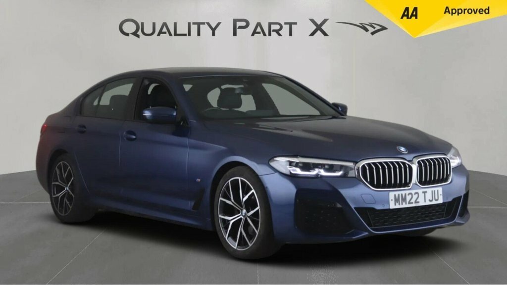 BMW 5 Series Saloon Blue