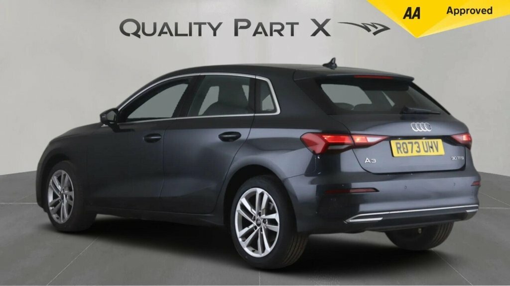 Audi A3 Hatchback RO73UHV Grey #5