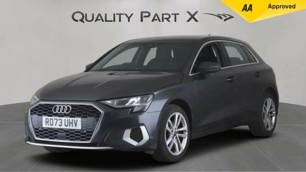 Audi A3 Hatchback RO73UHV Grey #3