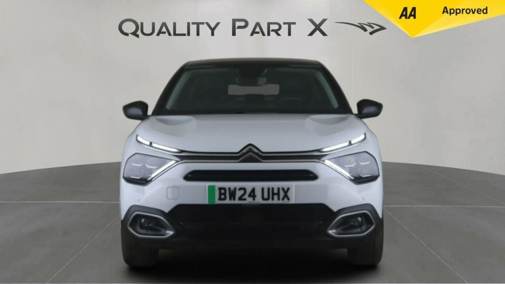 Citroen e-C4 Hatchback White #2
